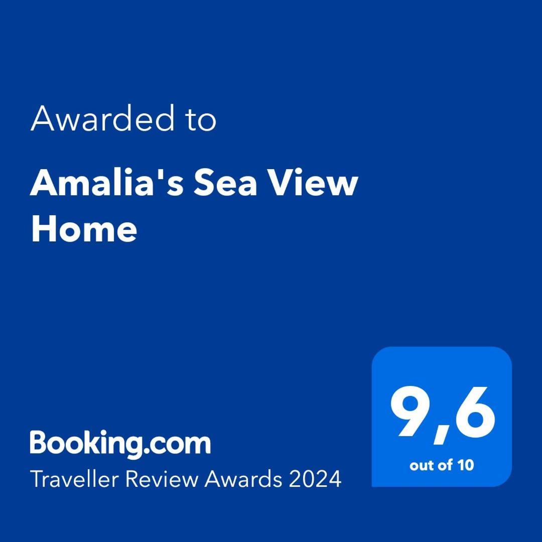 Amalia'S Sea View Home Rethymno  Ngoại thất bức ảnh
